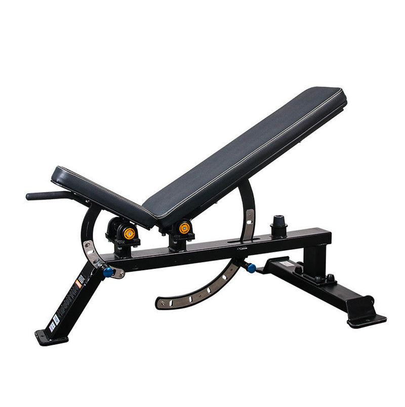 Load image into Gallery viewer, Power Rack Lat Pulldown Bundle + Bench HD (Rubber Tri grip Plates )
