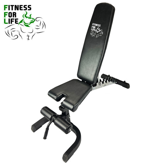 420 lb HEX Dumbbells set + Rack