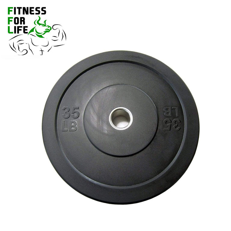 Load image into Gallery viewer, 130 Lb Bumper Plates set with 6 ft bar
