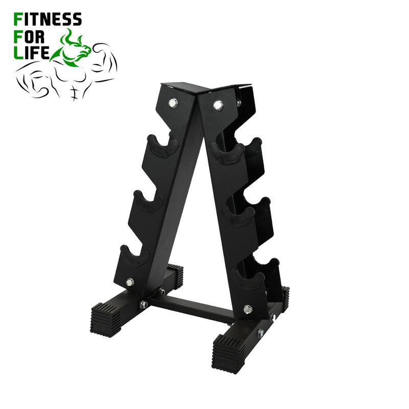 Load image into Gallery viewer, 90 lb HEX Dumbbells set + 3 pair rack
